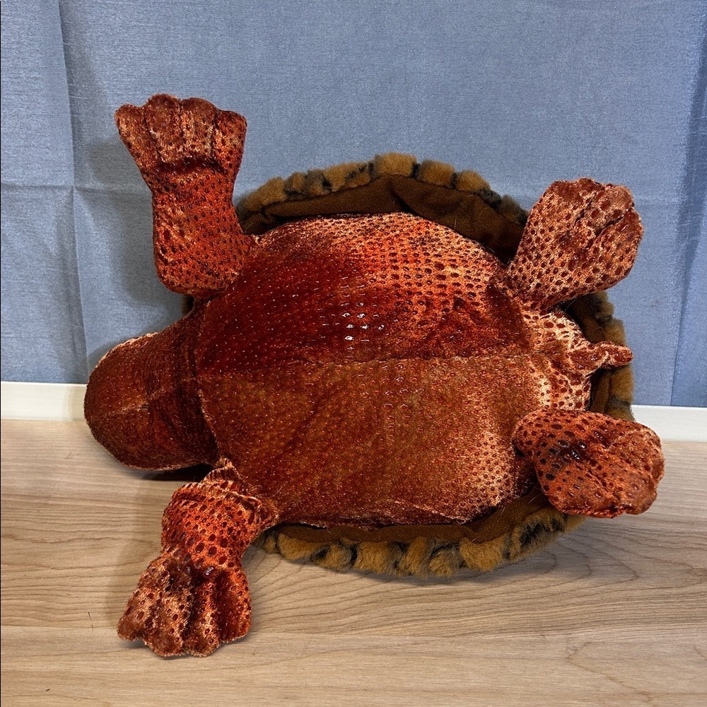 Rainforest Rudy Tabatha Turtle Plush Sea Ocean Beach Brown Plush Turtle Toy - Picture 6 of 7